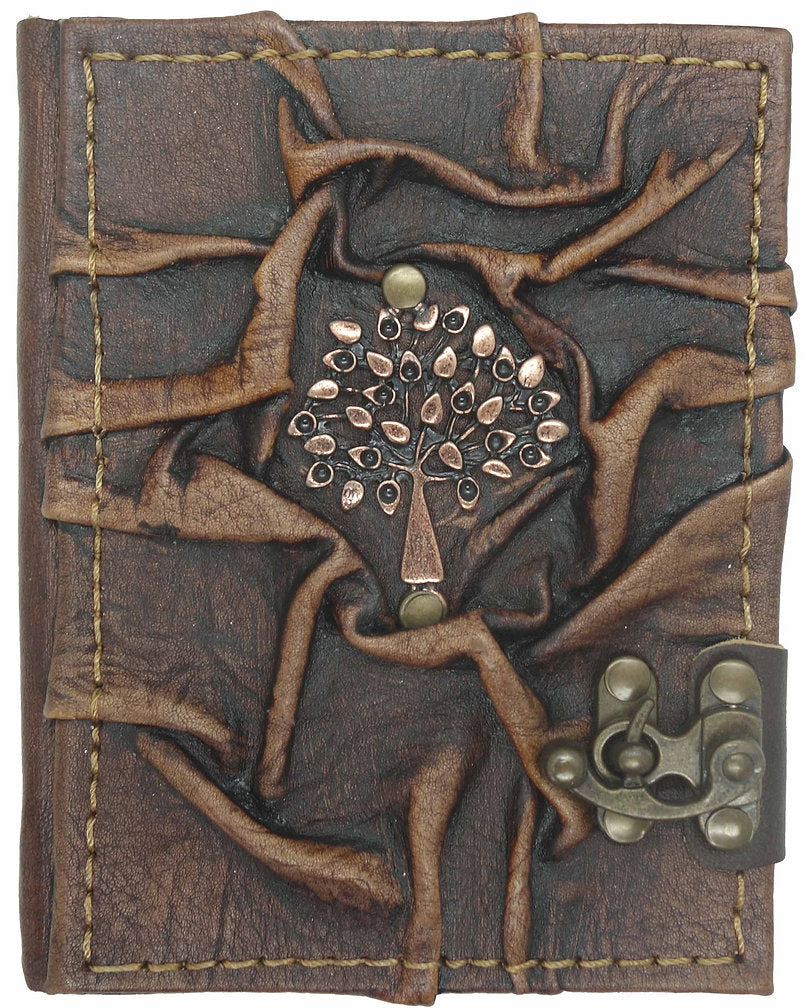 Tree Figured Leather Journal