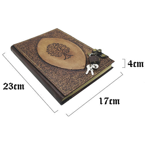 Leather Journal - Tree of Life (Confidential)